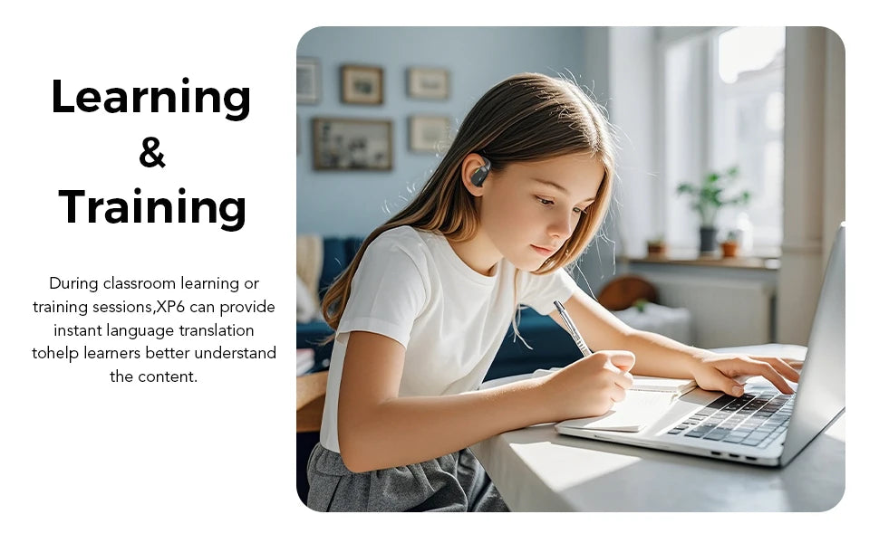 XP6 - AI Translator Earbuds