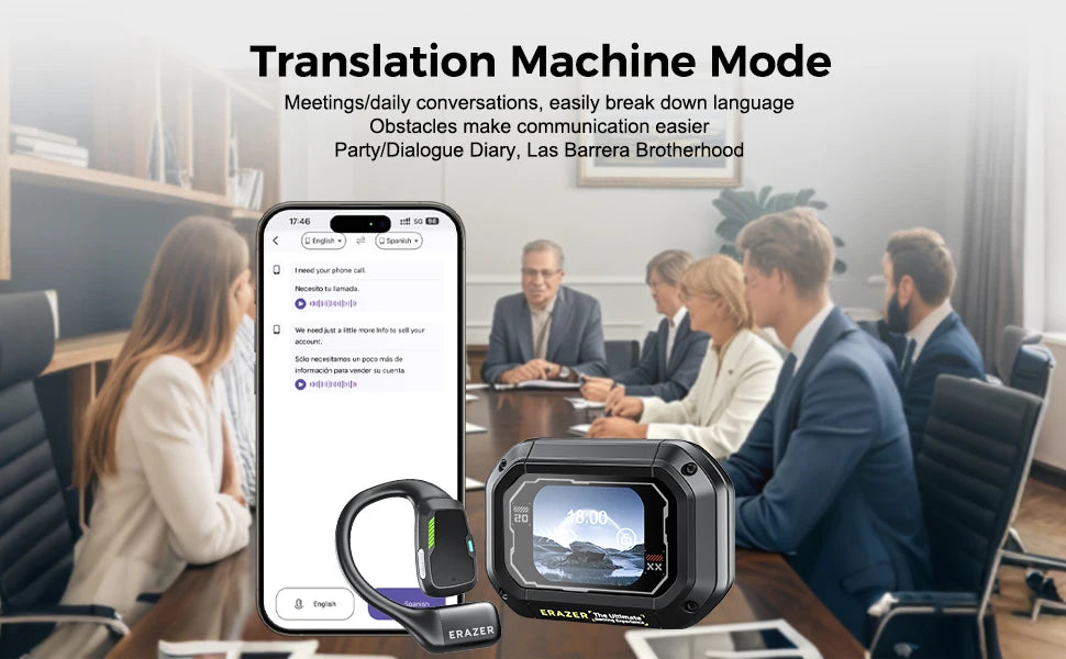 XP6 - AI Translator Earbuds