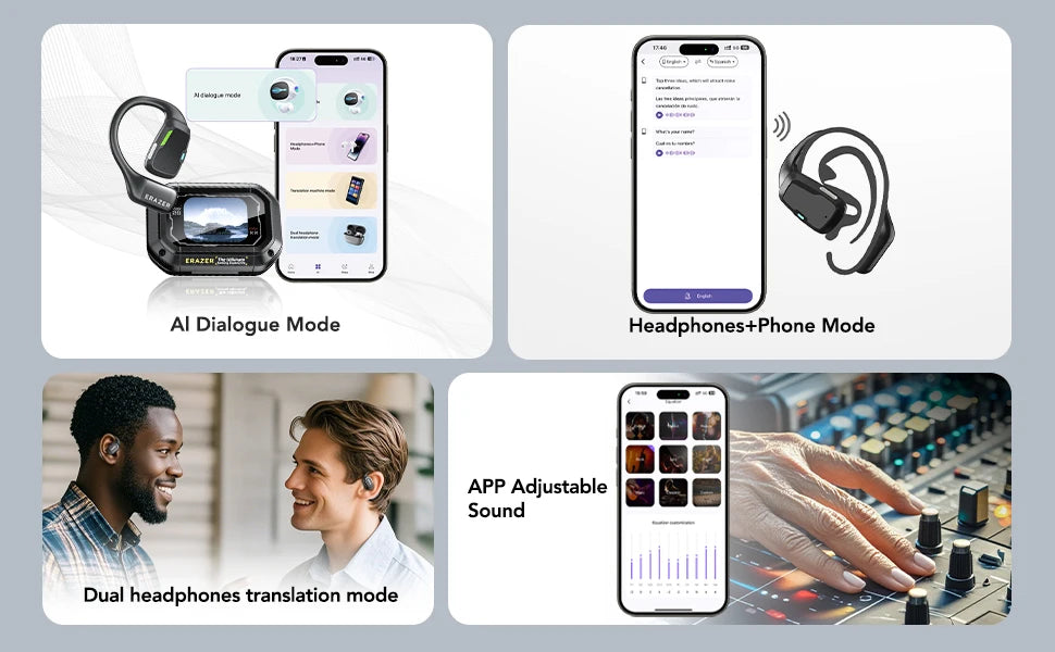 XP6 - AI Translator Earbuds