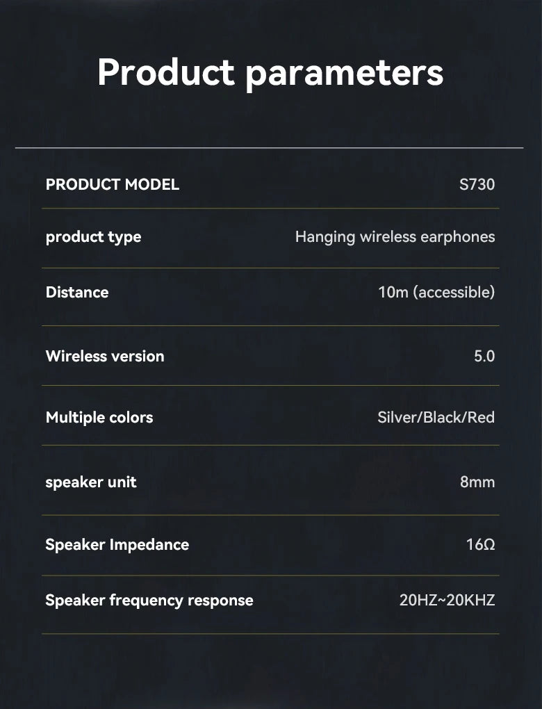 S730 HiFi - AI Translator Earphone