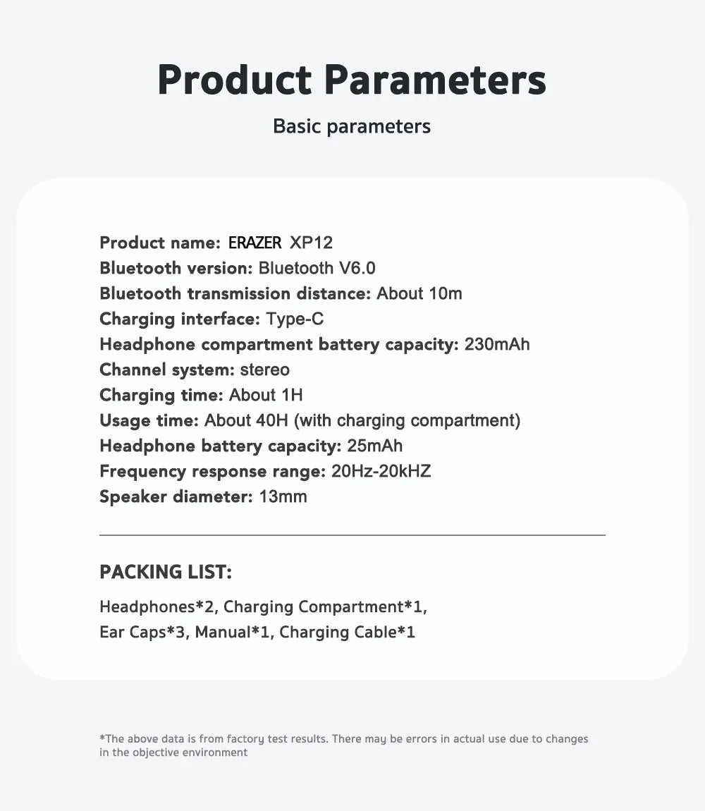 XP12 - AI Translator Earbuds