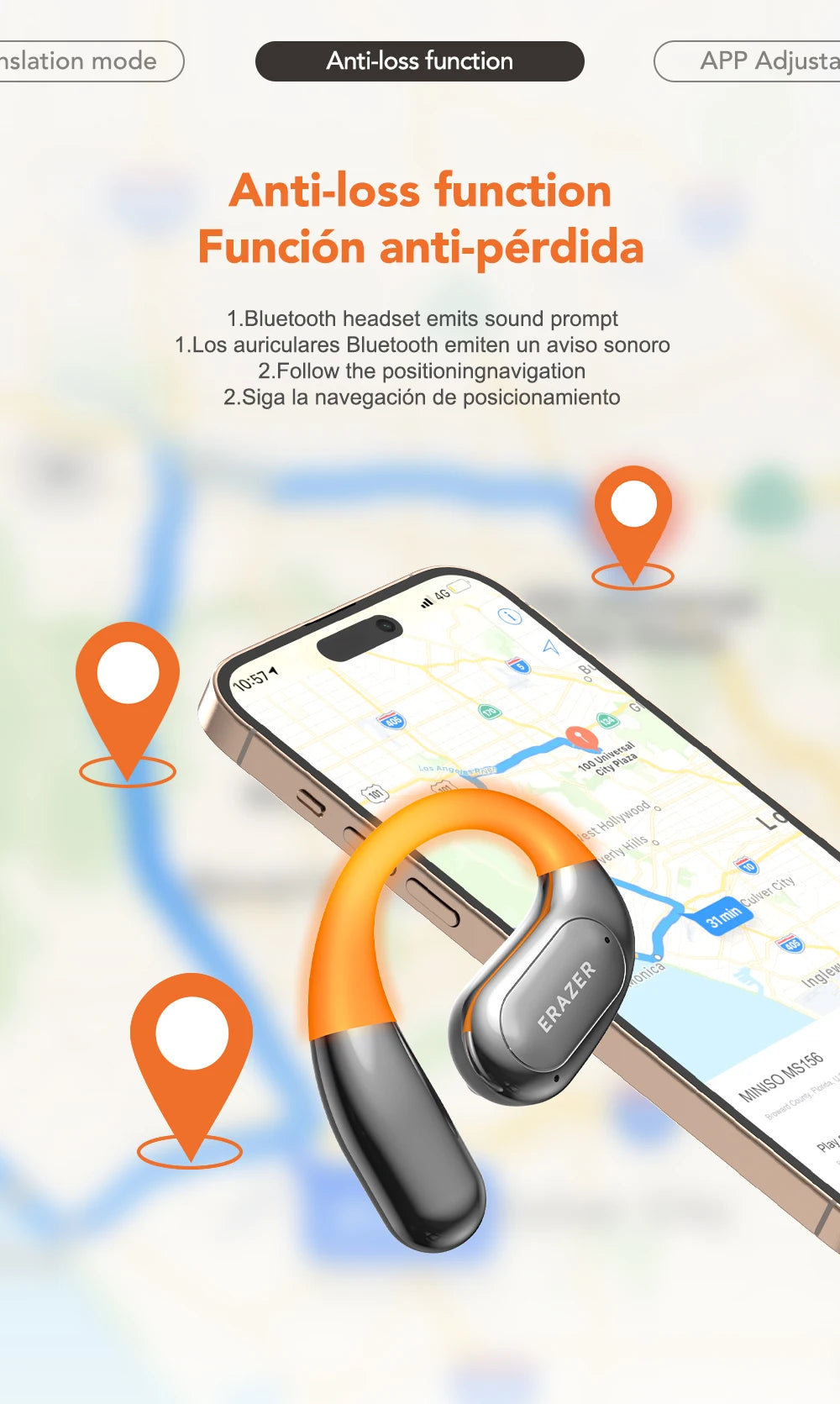 XF31 - AI translator Earbuds