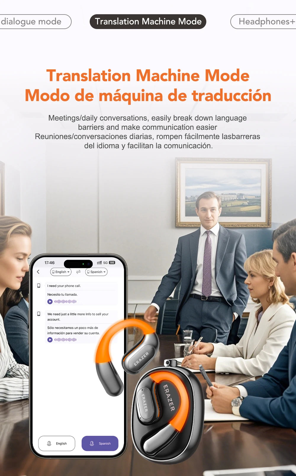 XF31 - AI translator Earbuds