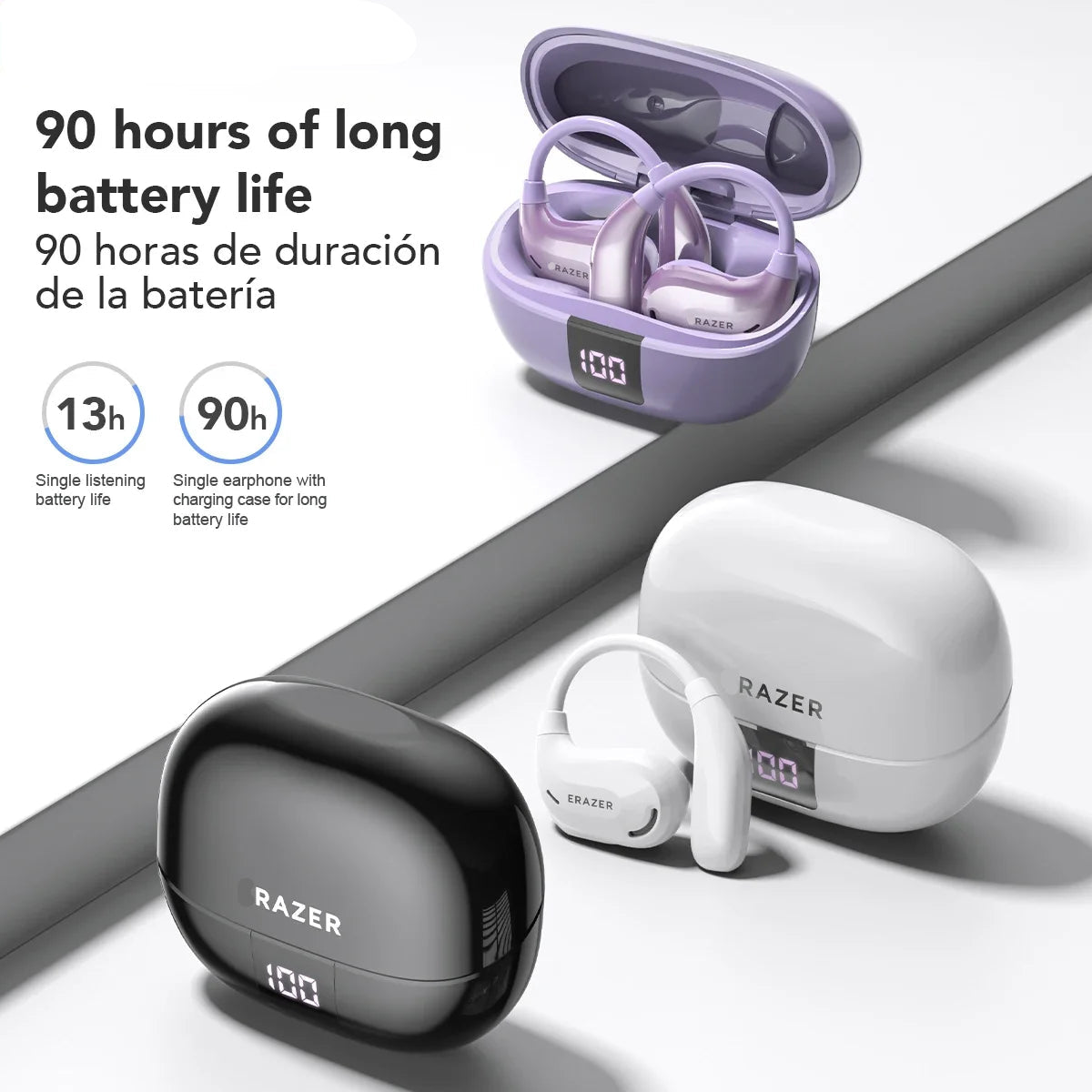 XT66 PRO™ – AI Translator Earbuds|Real-Time 144 Languages