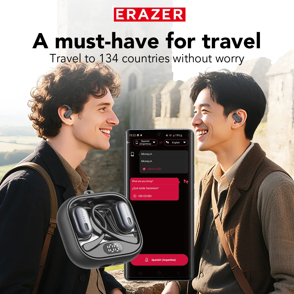 XF53 - AI translator Earbuds