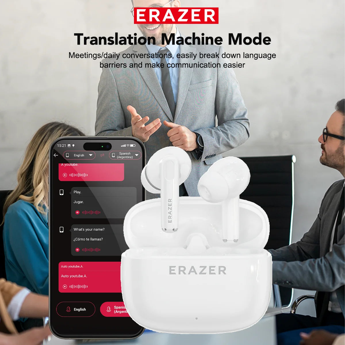 XT69PRO - AI translator Earbuds