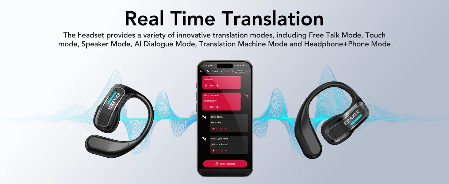 X8 - AI translator Earbuds