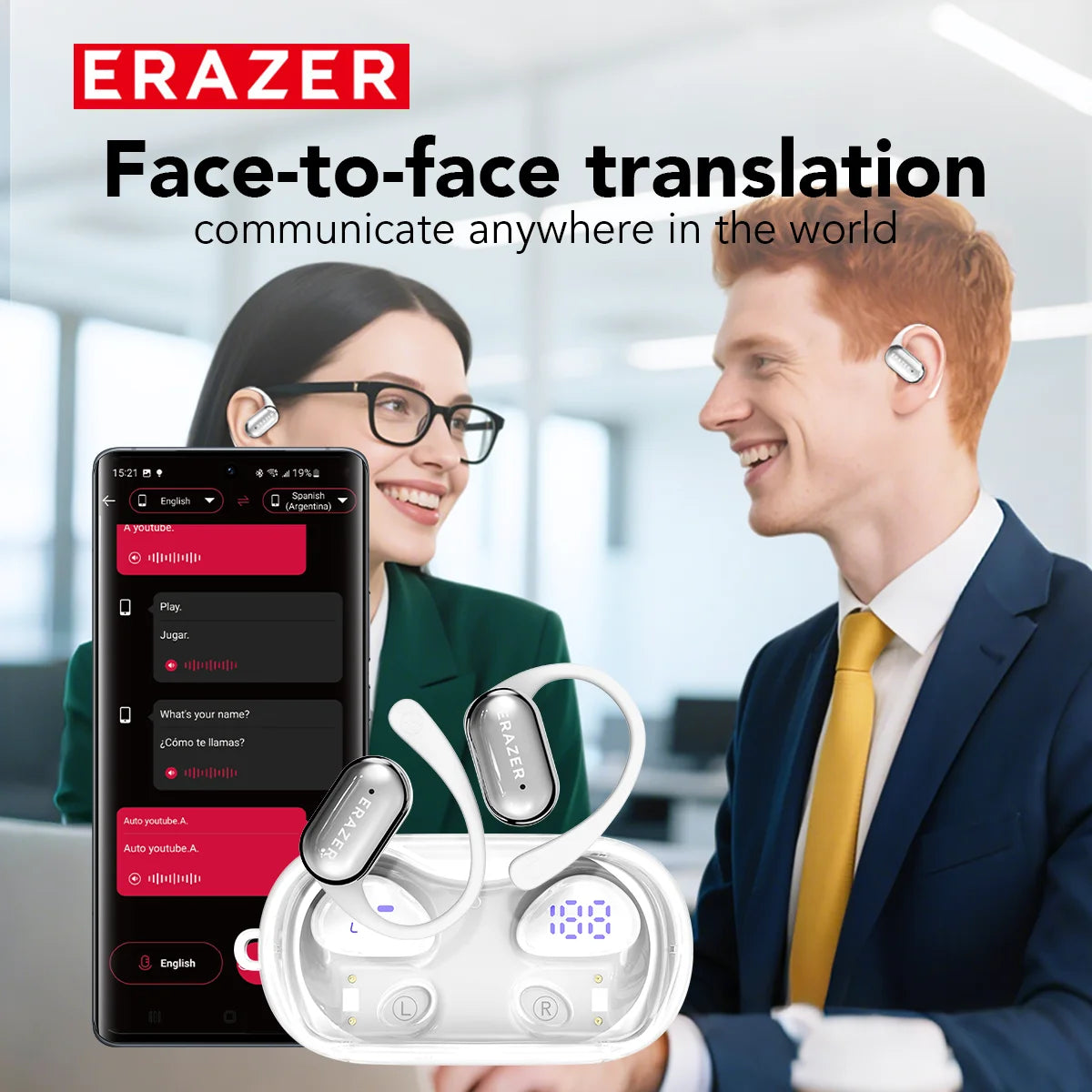 XF56 - AI translator Earbuds