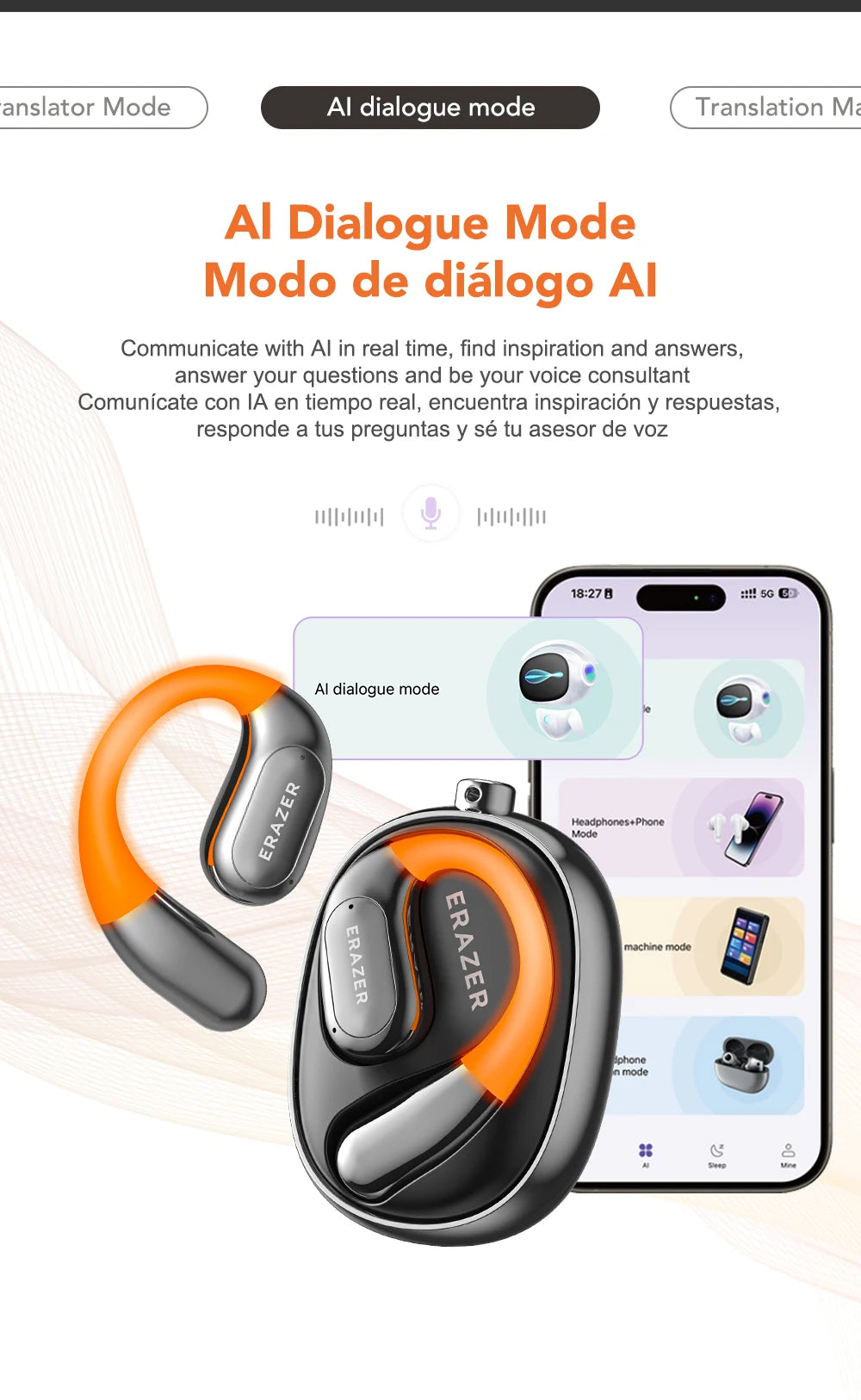 XF31 - AI translator Earbuds