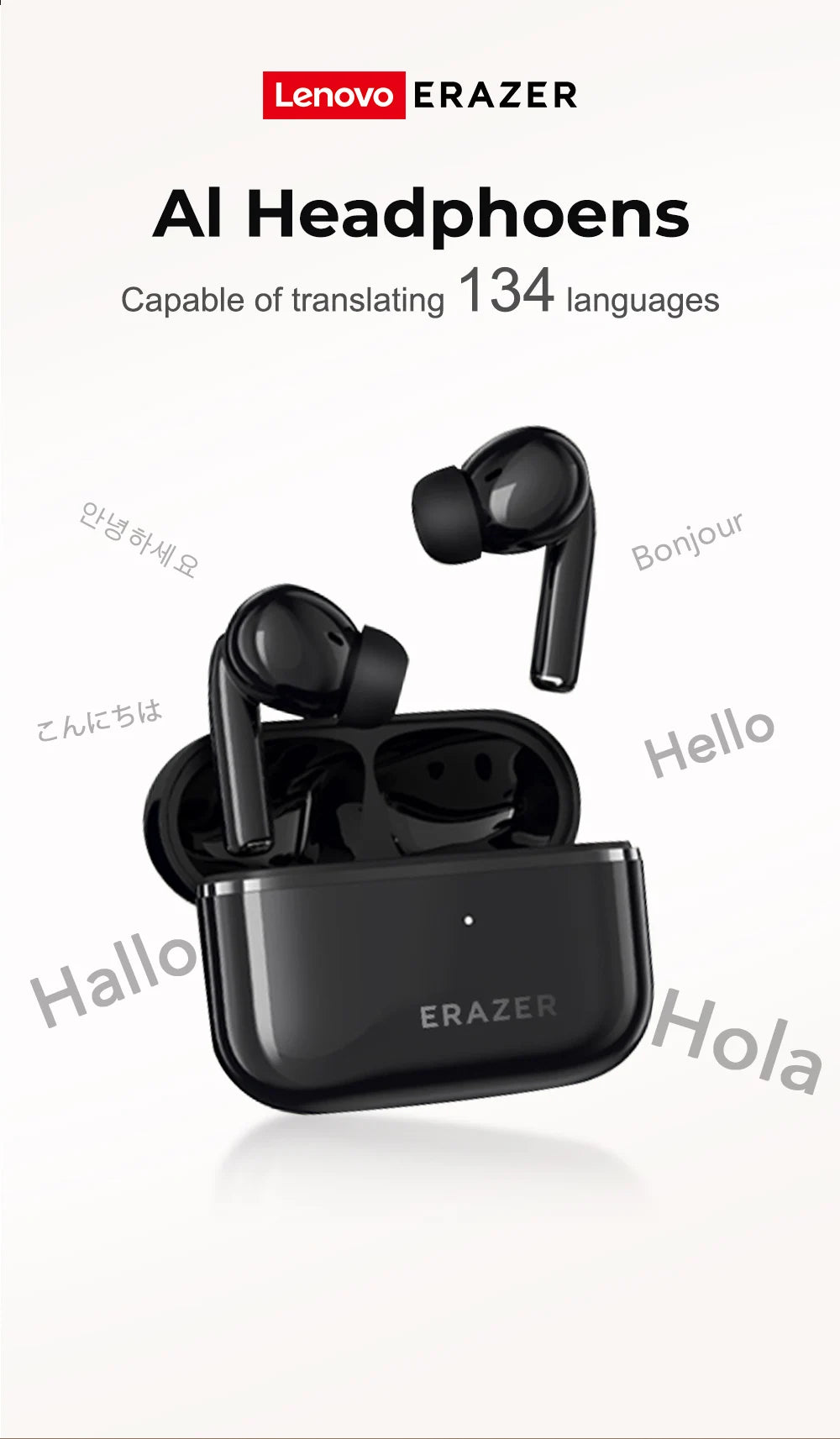 XT89 PRO - AI Translator Earbuds