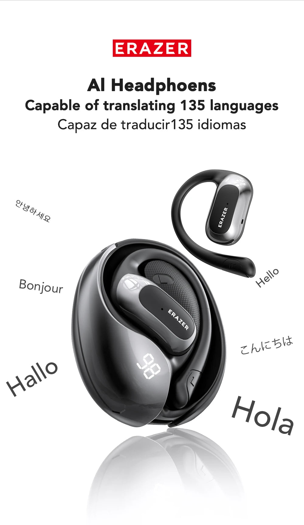 X5 AI Translator Earbuds