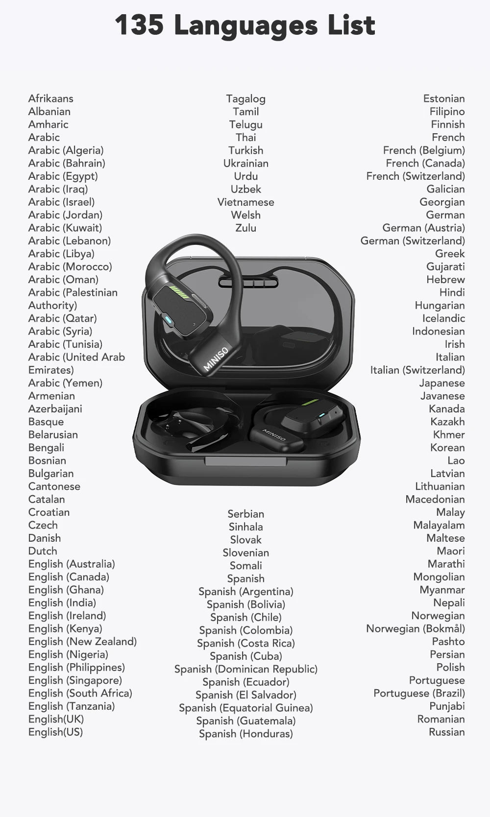 M98 - AI Translator Earphone