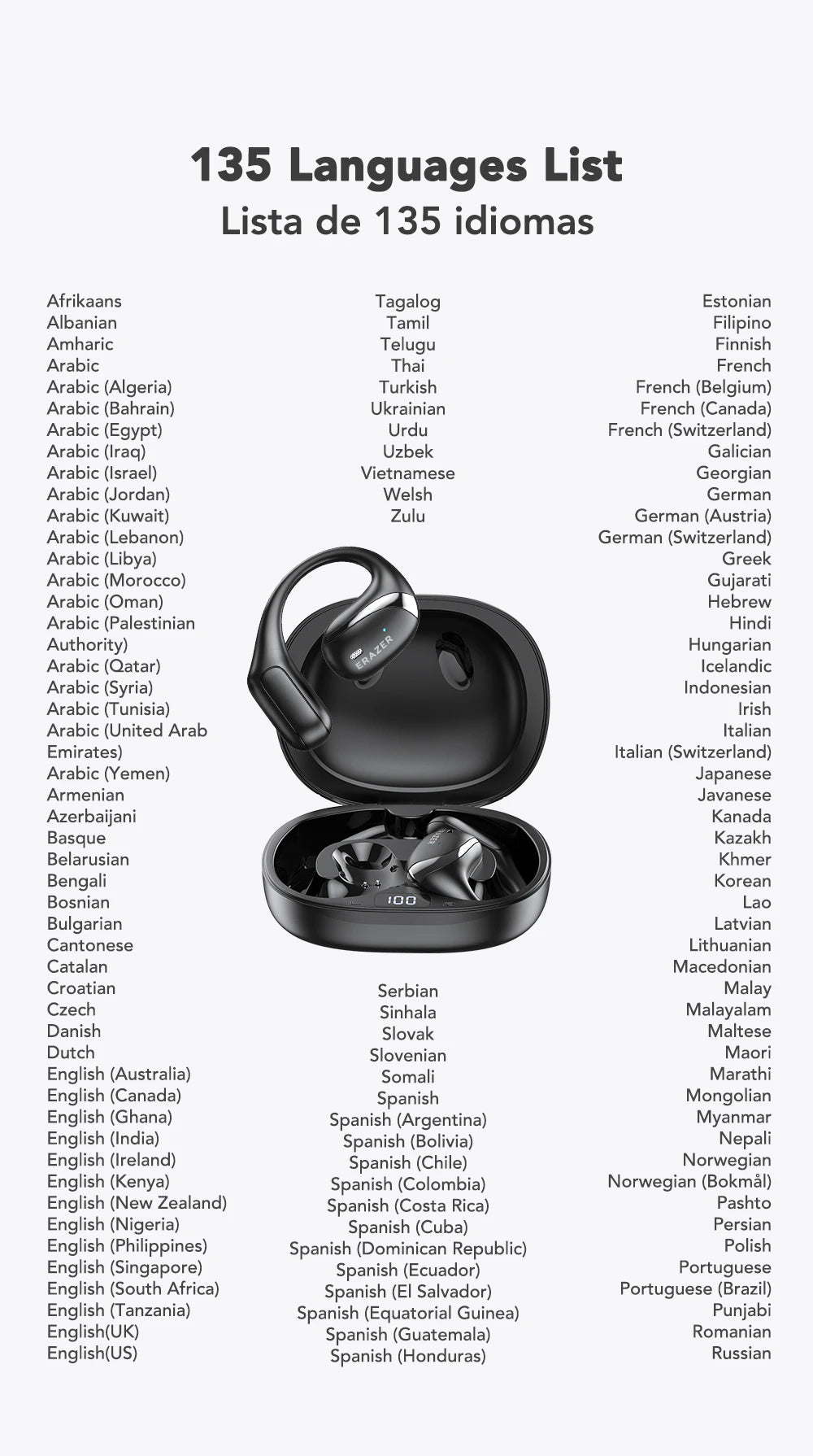 X9 - AI Translator Earbuds