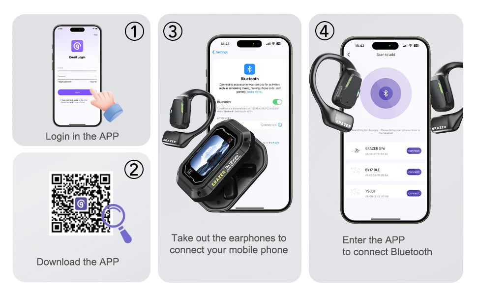 XP6 - AI Translator Earbuds