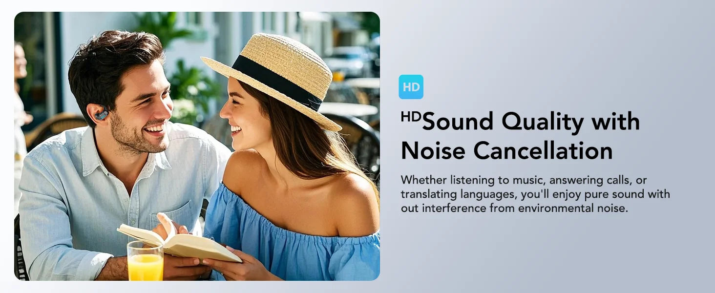 X8 - AI translator Earbuds