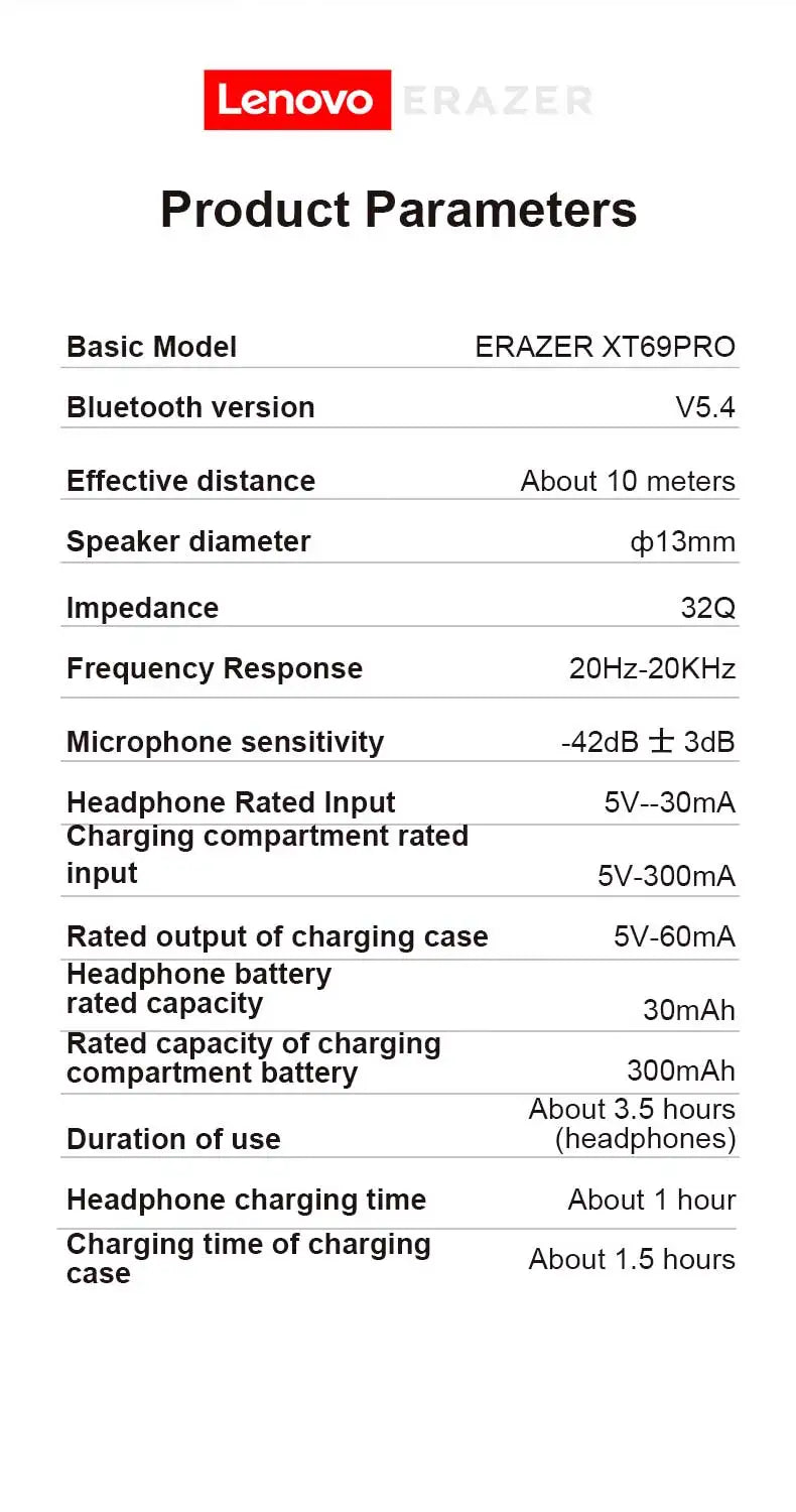 XT69PRO - AI translator Earbuds