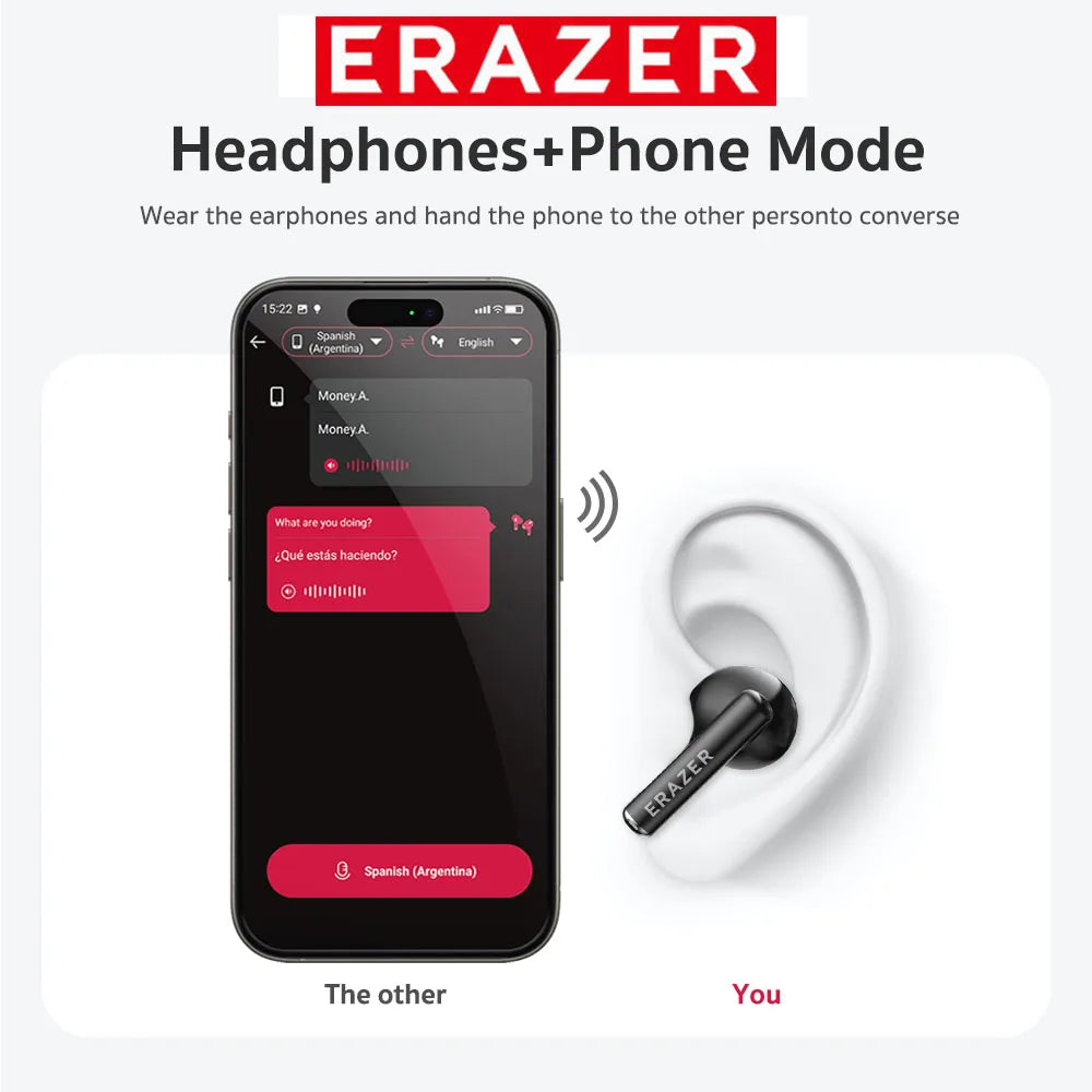 XP12 - AI Translator Earbuds