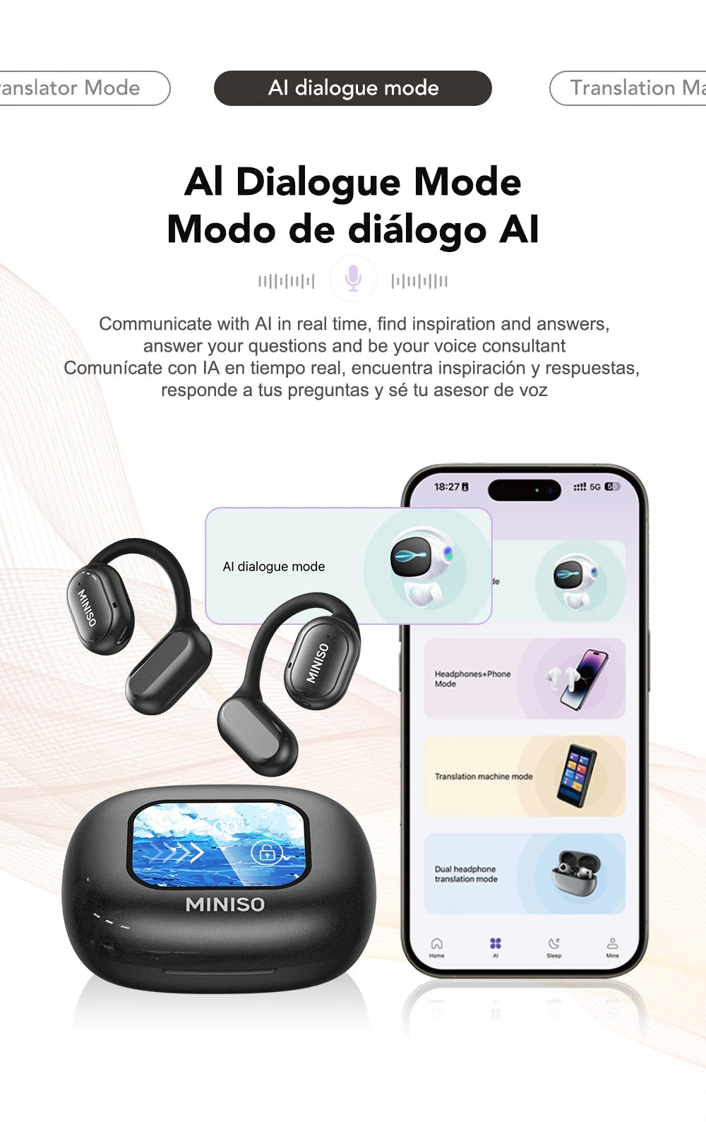X30 - AI Translator Earphone