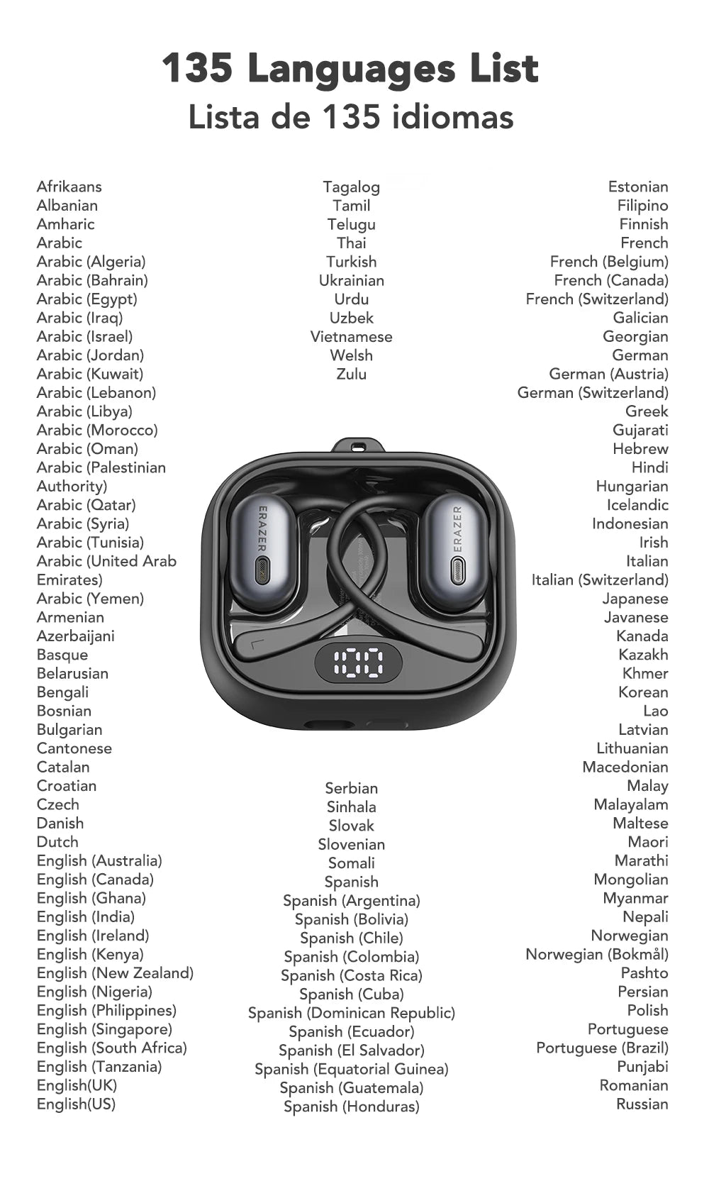 XF53 - AI translator Earbuds