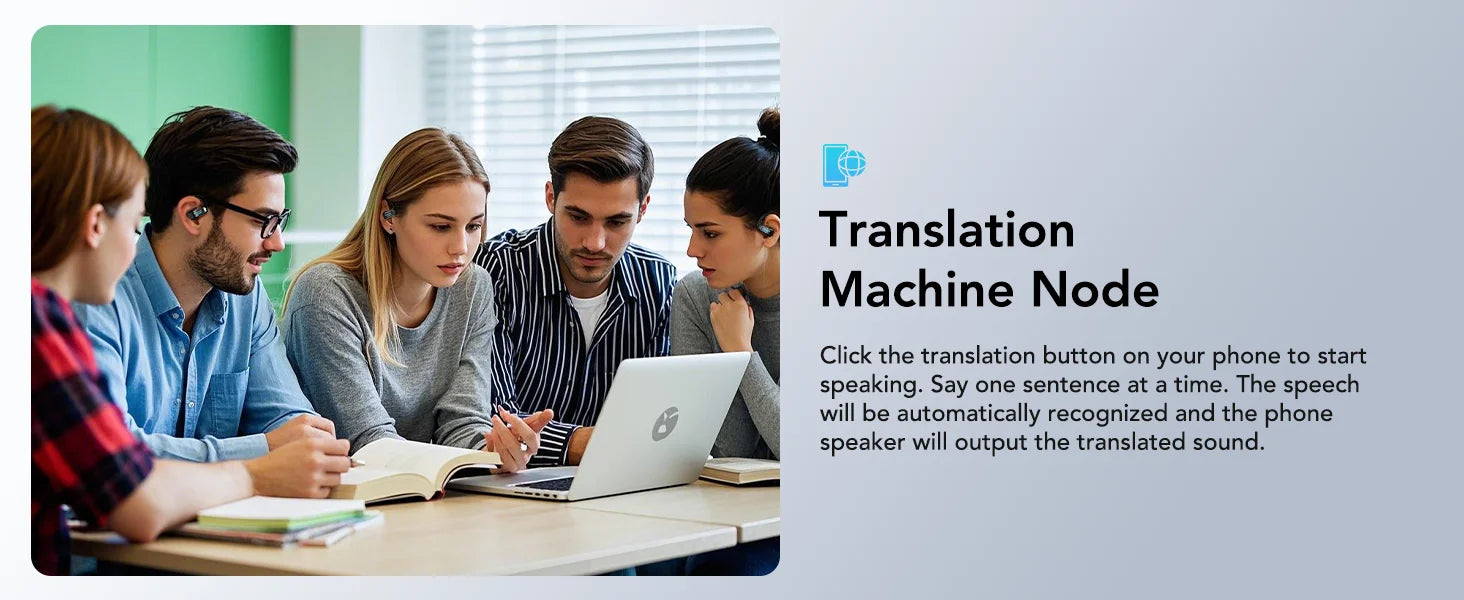 X8 - AI translator Earbuds