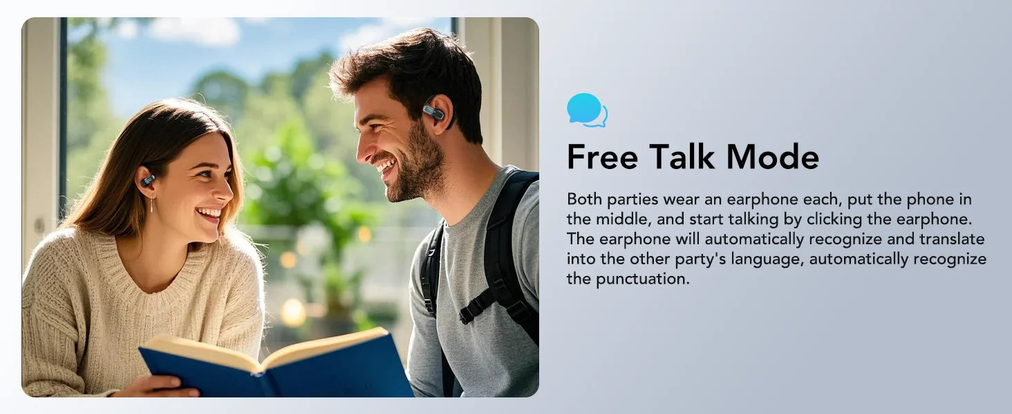 X8 - AI translator Earbuds