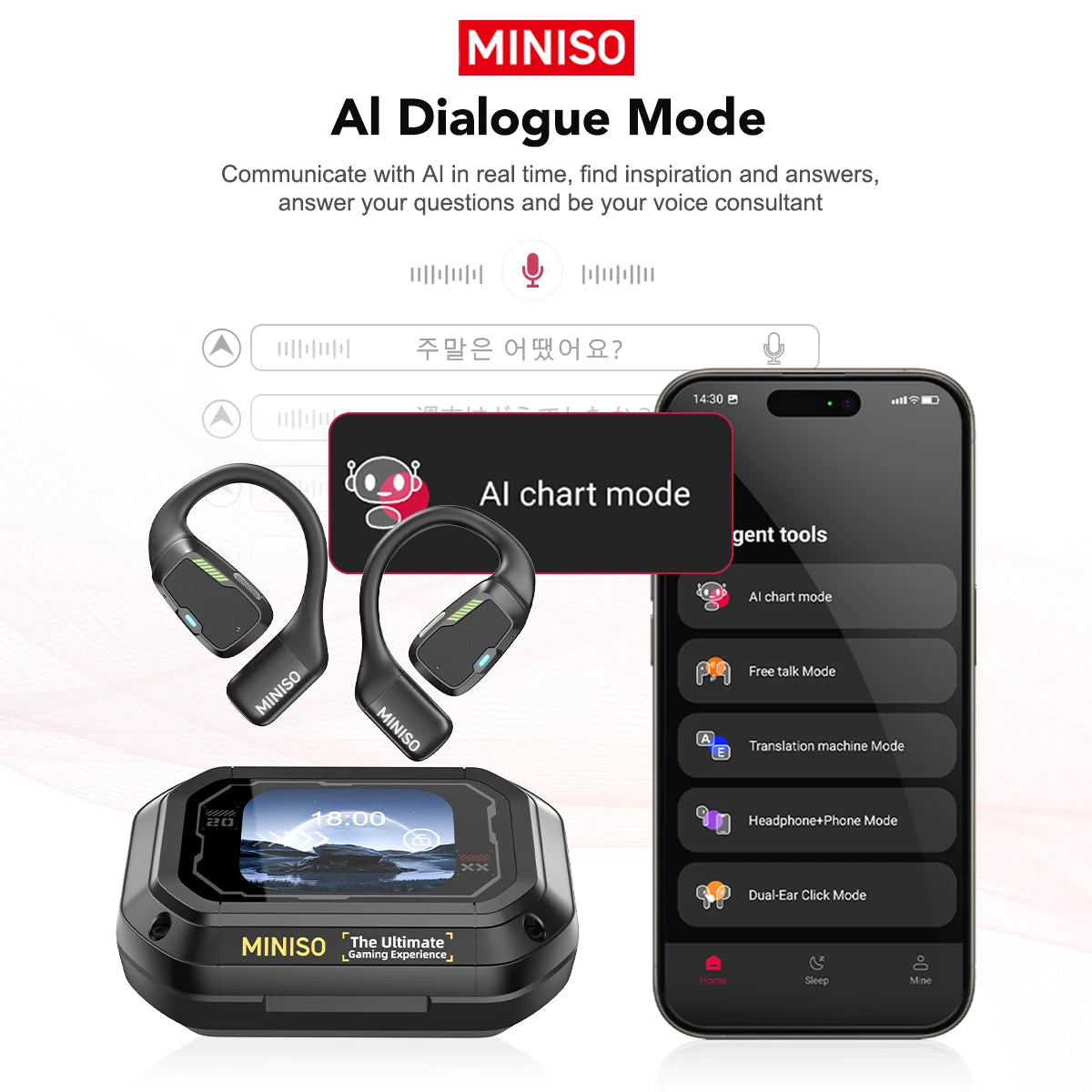 M98 - AI Translator Earphone