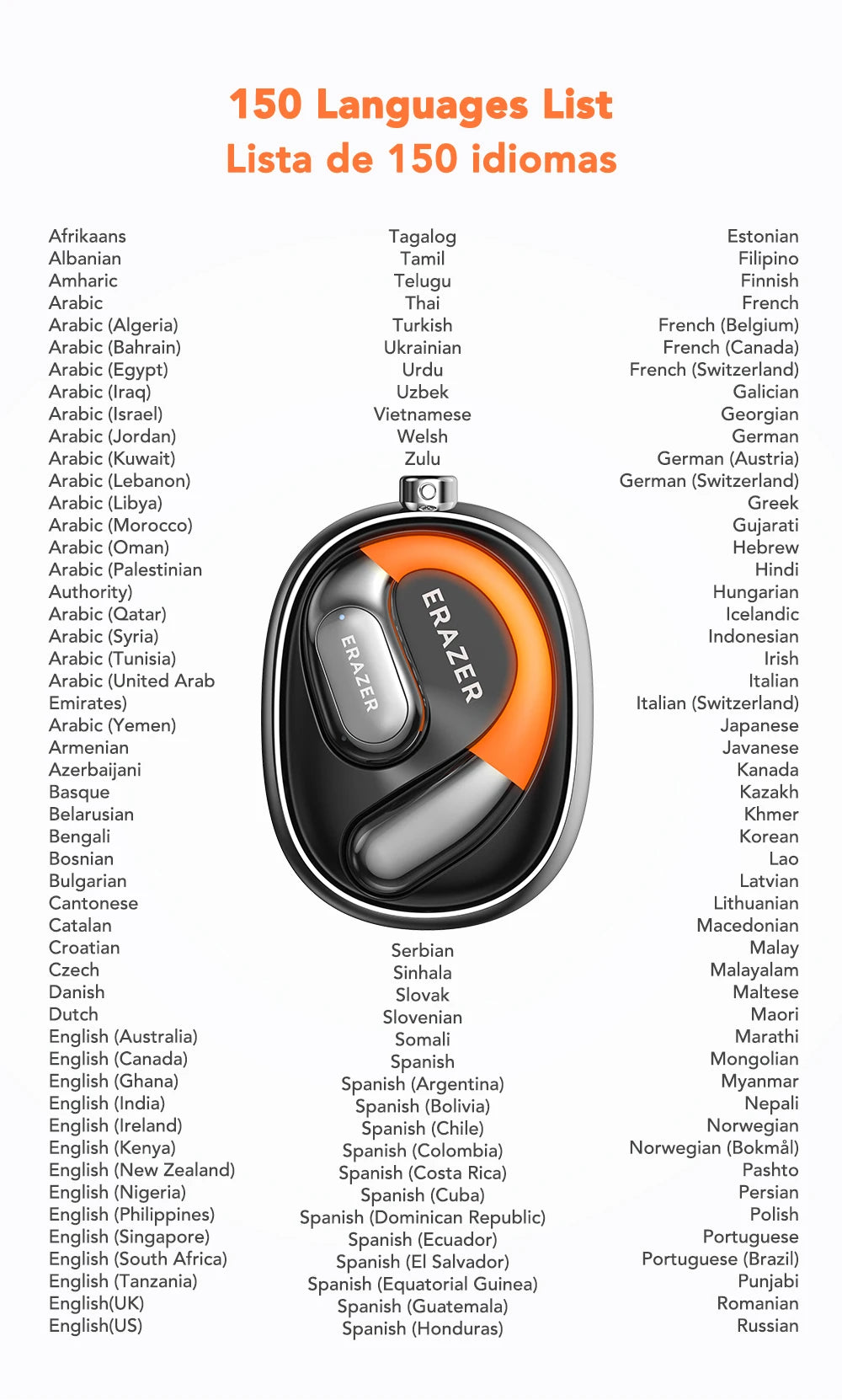 XF31 - AI translator Earbuds