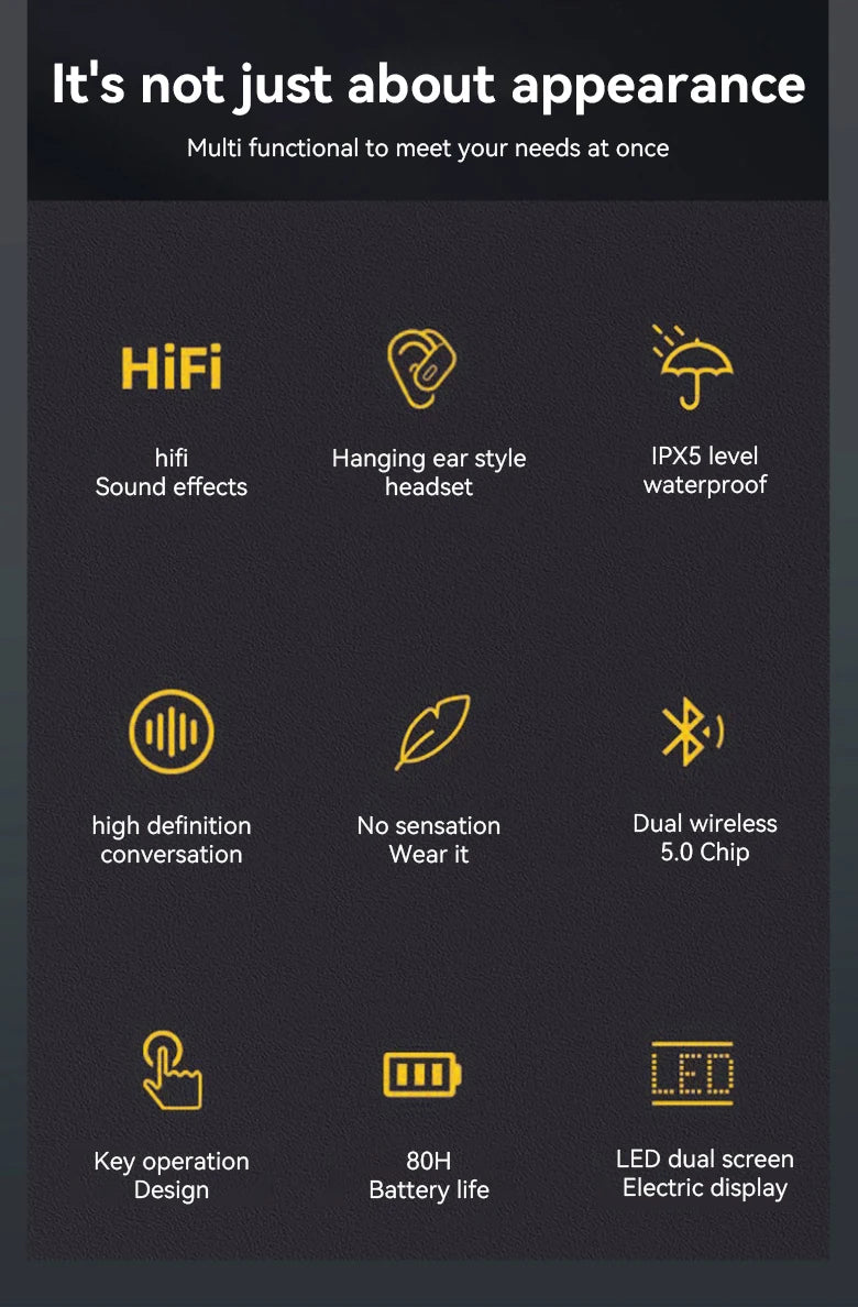 S730 HiFi - AI Translator Earphone