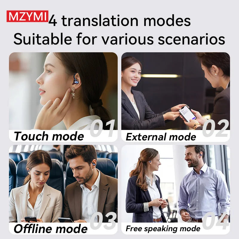 S730 HiFi - AI Translator Earphone