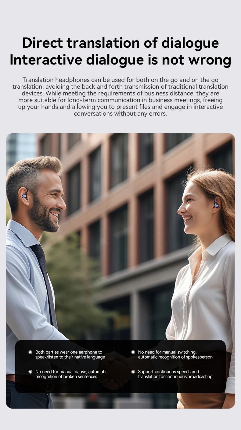 S730 HiFi - AI Translator Earphone