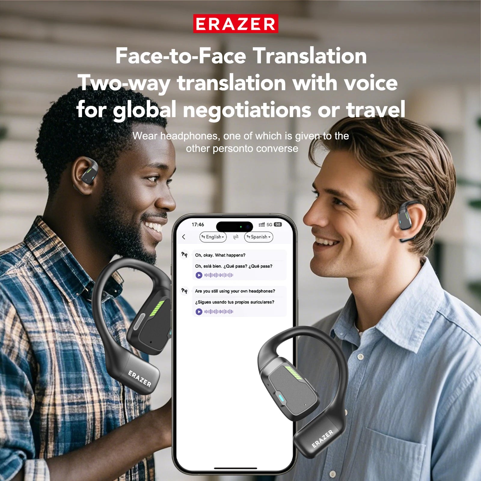 XP6 - AI Translator Earbuds