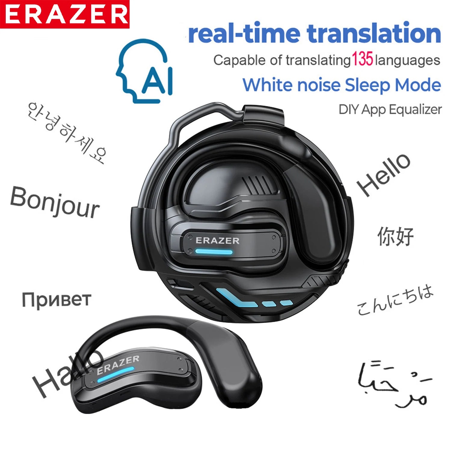 X8 - AI translator Earbuds