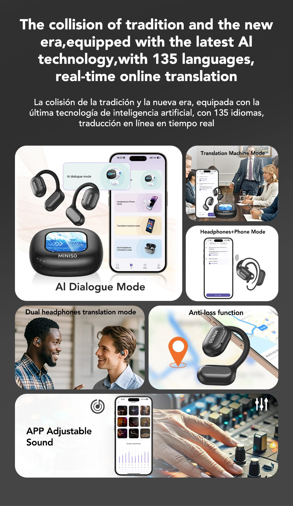 X30 - AI Translator Earphone