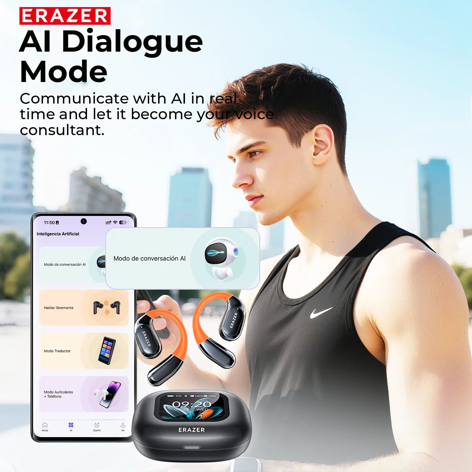 XP15 - AI translator Earbuds