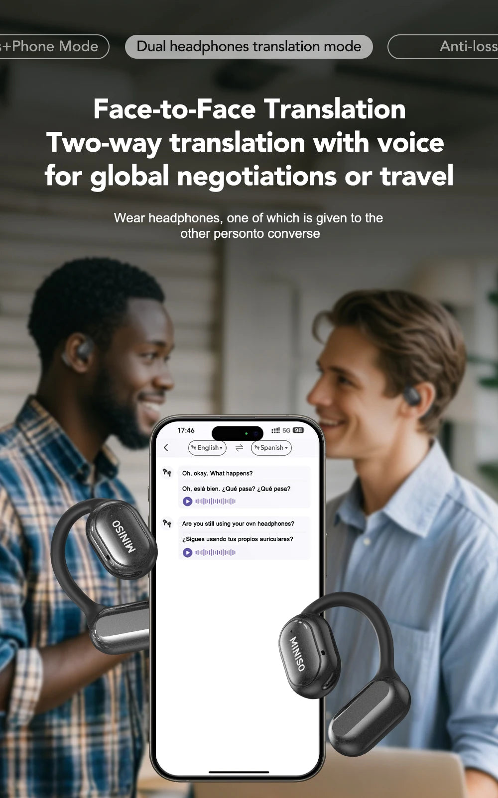 X30 - AI Translator Earphone