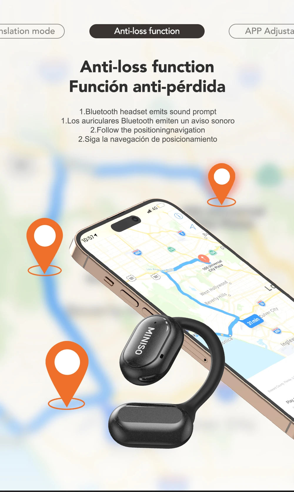 X30 - AI Translator Earphone