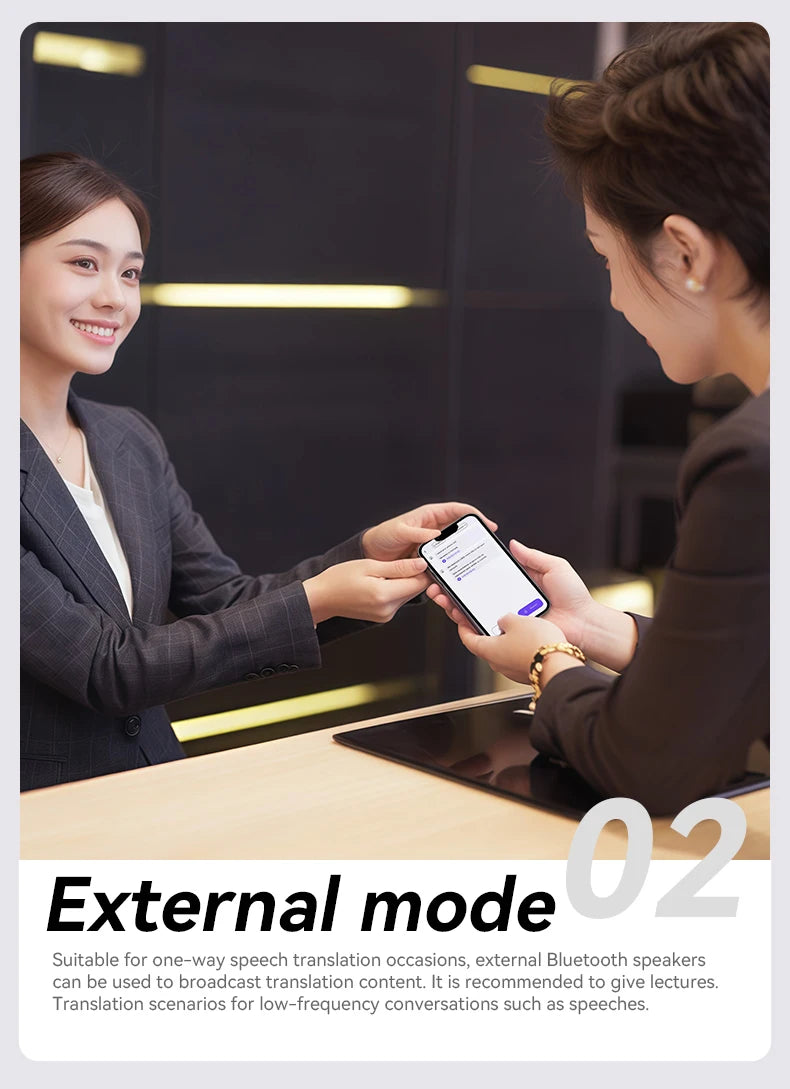 S730 HiFi - AI Translator Earphone