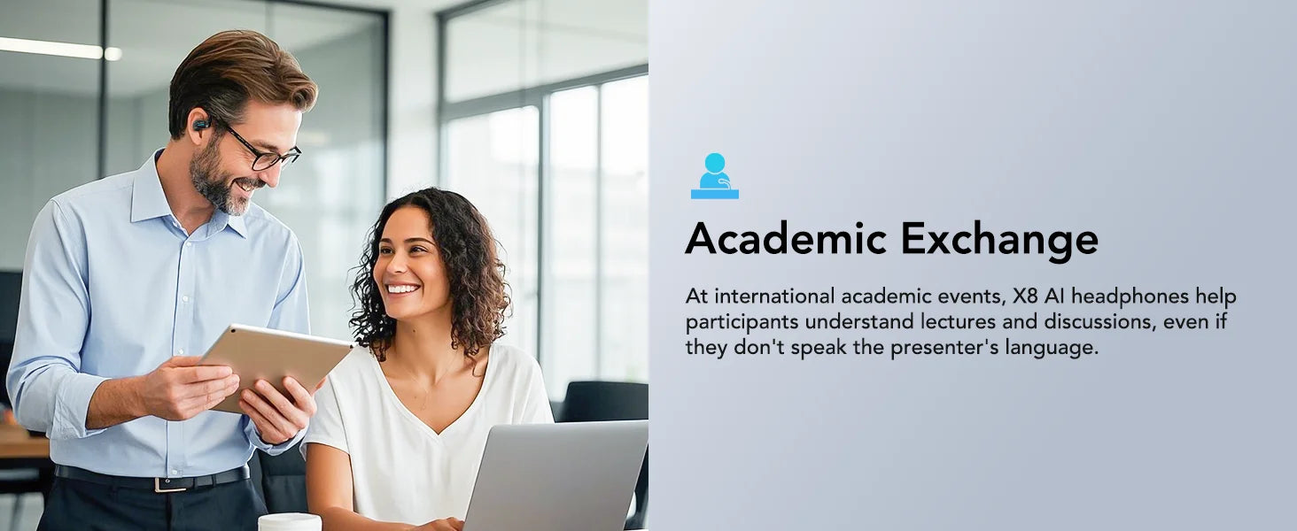 X8 - AI translator Earbuds